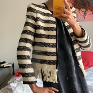 Sandro Woven Blazer